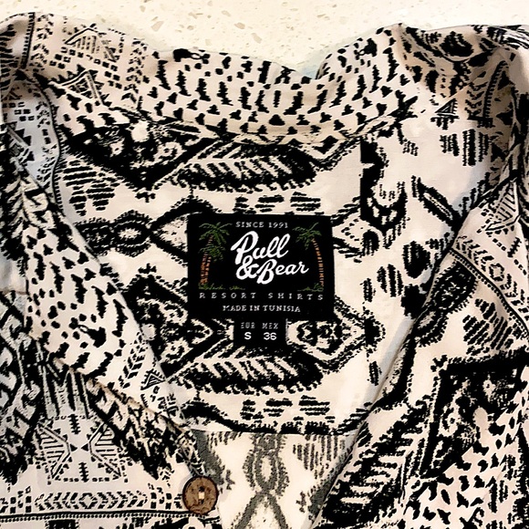 pull and bear resort shirt